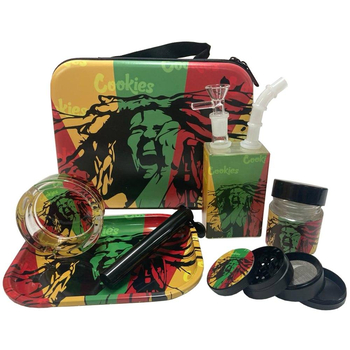 Подарочный набор с аксессуарами для курения Bob Marley - Бонги - Бонги в кейсах - Магазин вапорайзеров, бонгов и лучших аксессуаров для курения  rastastore.ru
